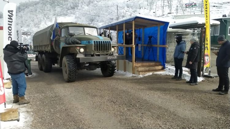 Sülhməramlıların növbəti avtomobil karvanının aksiya ərazisindən keçidi təmin edilib