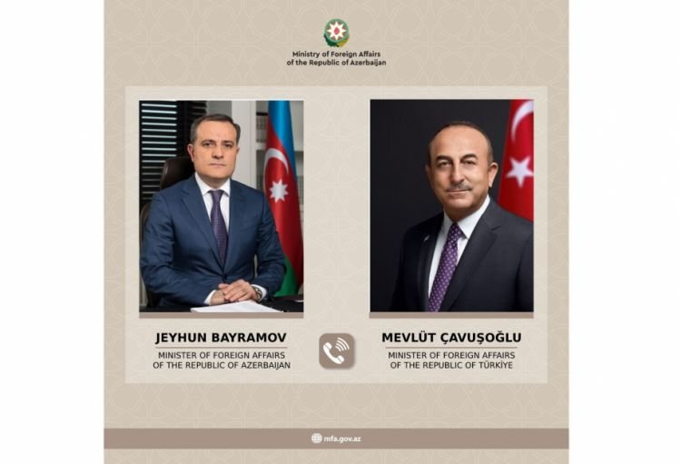 Azərbaycan və Türkiyənin XİN başçıları zəlzələ bölgəsindəki vəziyyəti müzakirə ediblər