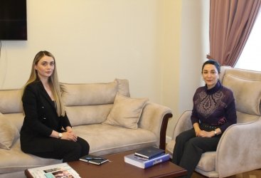 Ombudsman Səbinə Əliyeva ikinci “Yüksəliş” müsabiqəsinin qalibi ilə görüş keçirib