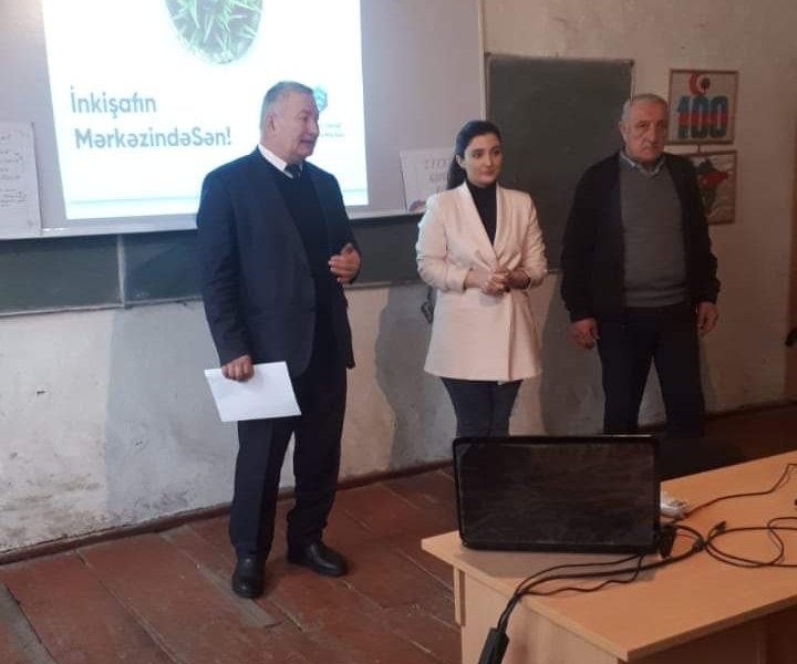 BALAKƏN RAYON QABAQÇÖL QƏSƏBƏSİNDƏ TƏDBİR KEÇİRİLİB.