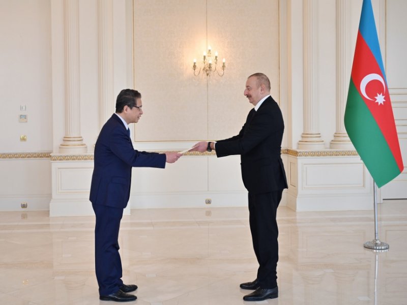Prezident İlham Əliyev Vyetnamın Azərbaycanda yeni təyin olunan səfirinin etimadnaməsini qəbul edib