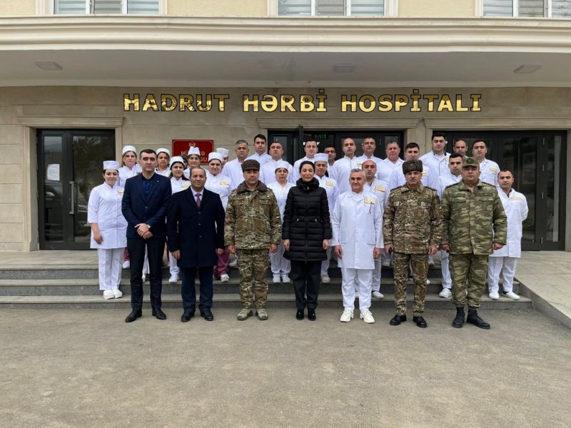 Ombudsman Hadrud qəsəbəsində yerləşən “N” saylı  hərbi hissəyə başçəkmə həyata keçirib