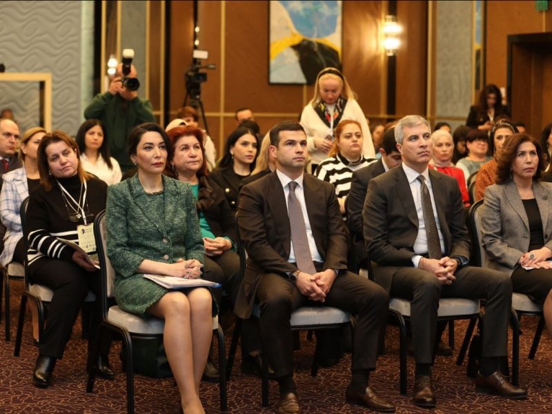 Ombudsman Beynəlxalq Qadın Sosial Sahibkarlıq Forumunda çıxış edib
