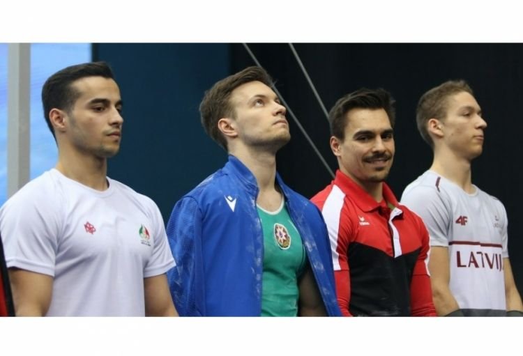 Azərbaycan gimnastı Nikita Simonov dünya kuboku yarışlarının finalına yüksəlib
