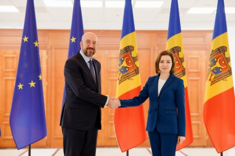 Şarl Mişel Moldova və Ukraynanın Aİ üzvlüyünə dair danışıqları dəyərləndirib