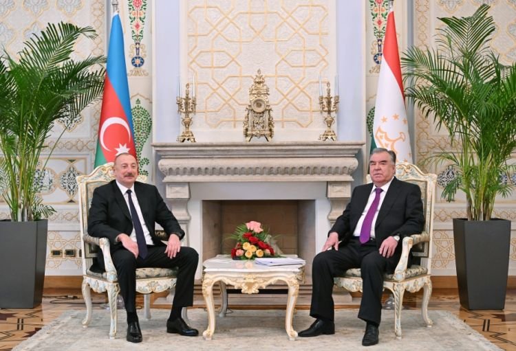 “Prezident İlham Əliyev: Əminəm ki, Azərbaycan-Tacikistan münasibətlərinin çox yaxşı gələcəyi var