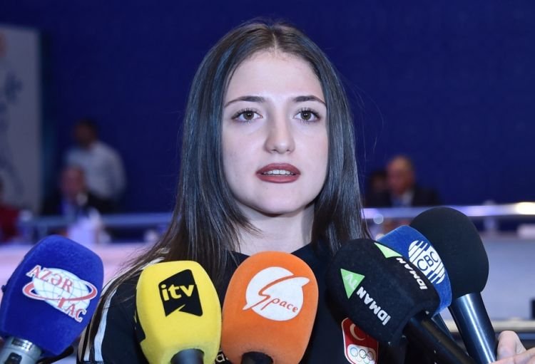 Cansu Bektaş: Azərbaycan xalqı ilə birlikdə olmaq mənim üçün gözəl duyğudur