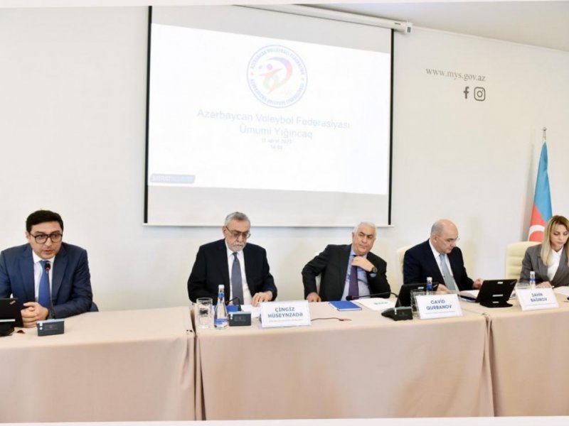“Azərbaycan Voleybol Federasiyasına yeni prezident seçilib