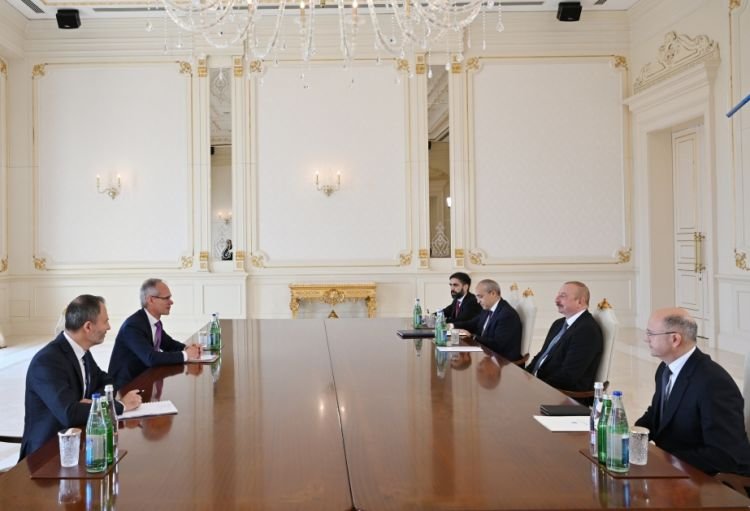 Prezident İlham Əliyev “Total Energies” şirkətinin kəşfiyyat və hasilat üzrə prezidentini qəbul edib