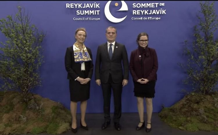 Ceyhun Bayramov Avropa Şurasının Baş katibi ilə görüşüb