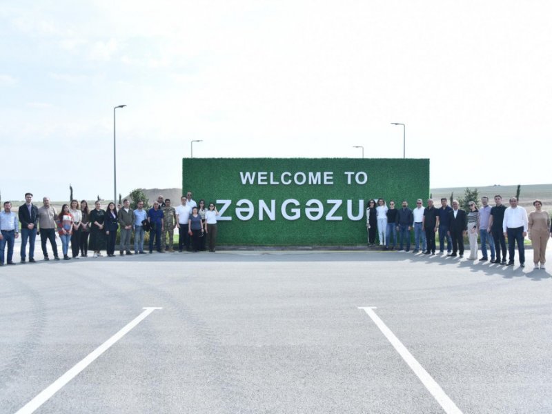 Zəngilanda 30 min ağacdan ibarət meşə massivi salınıb