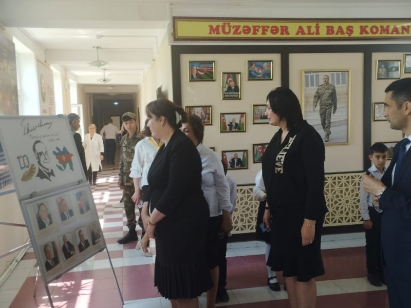 Zaqatala Şəhər İ. Səmədov Adına Beş Nömrəli Tam Orta Məktəbdə Heydər Əliyevin 100 İlliyinə Həsr Olunmuş Tədbir Keçirilib.