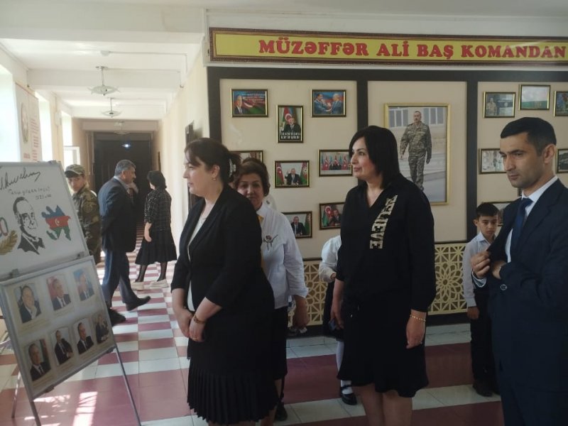 Zaqatala Şəhər İ. Səmədov Adına Beş Nömrəli Tam Orta Məktəbdə Heydər Əliyevin 100 İlliyinə Həsr Olunmuş Tədbir Keçirilib.