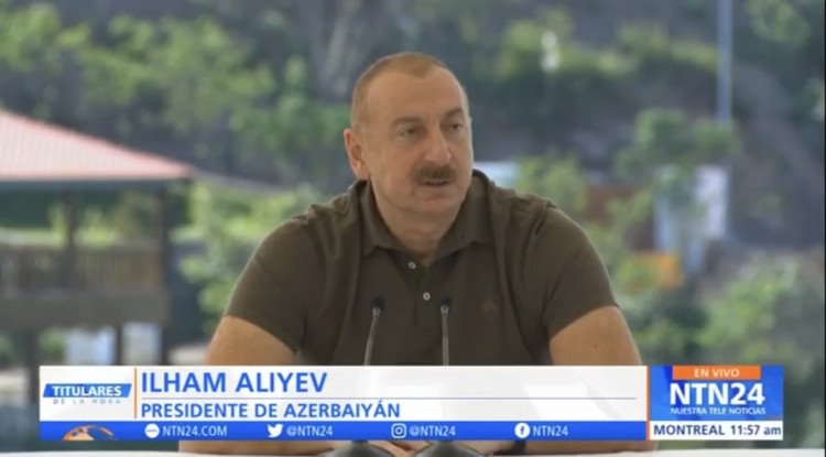 Kolumbiya telekanalında Vətən müharibəsinin yaratdığı yeni reallıqlar barədə süjet yayımlanıb