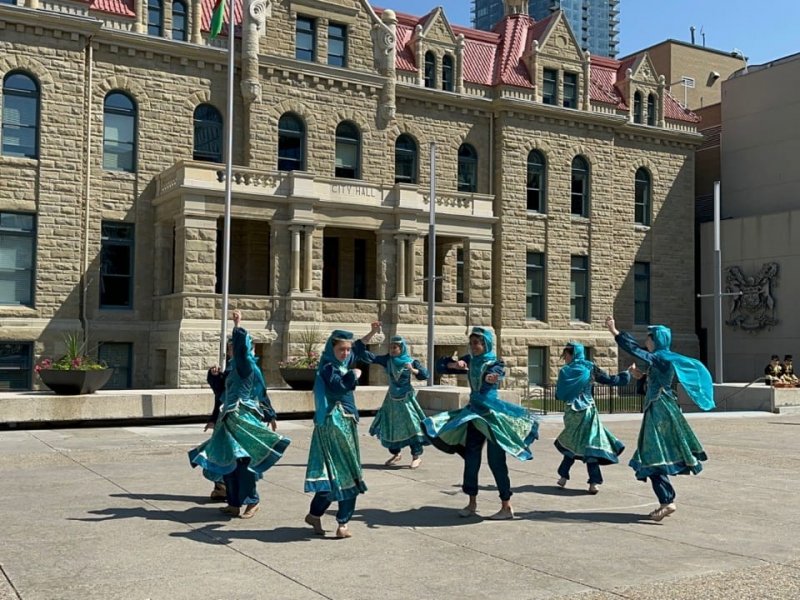 Kanadanın Kalqari şəhərində Azərbaycan Bayrağı ucaldılıb