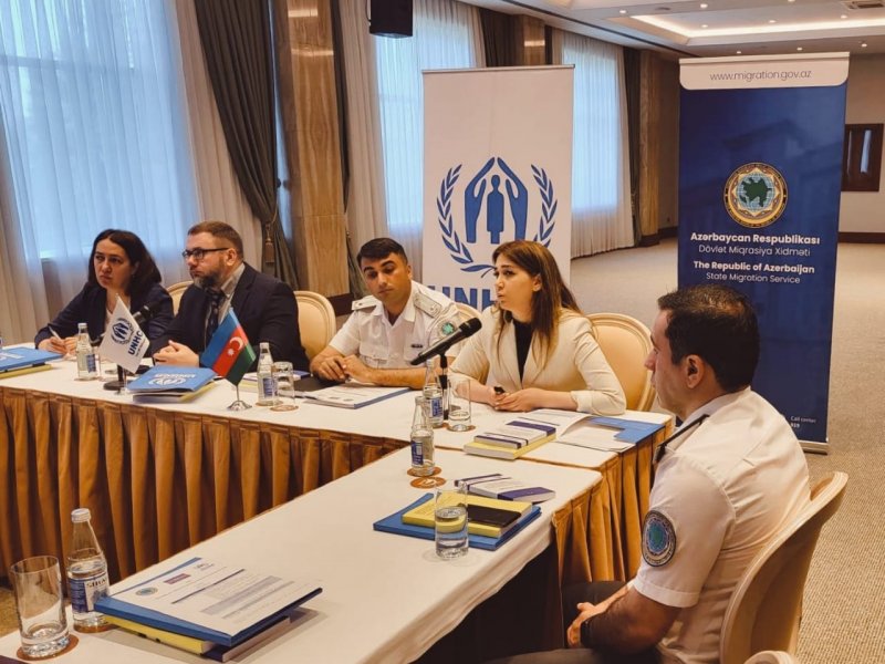 Ombudsman Aparatının əməkdaşı “Sığınacağa dair müraciətlərin istiqamətləndirilməsi mexanizmləri” mövzusunda təlimdə iştirak edib