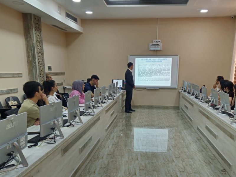 Ombudsman Aparatının əməkdaşı “Miqrasiya məktəbi-5” layihəsi çərçivəsində təşkil olunan təlimdə çıxış edib
