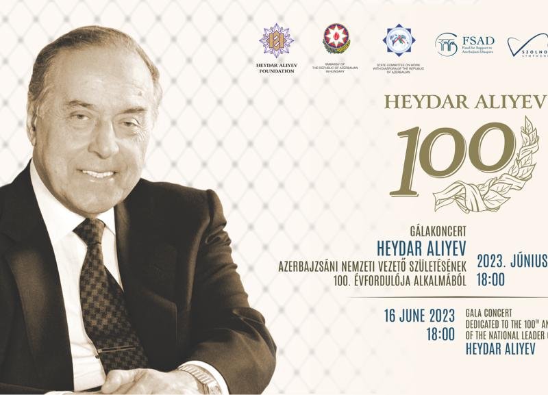 Budapeştdə Heydər Əliyevin 100 illiyi münasibətilə konsert təşkil olunub