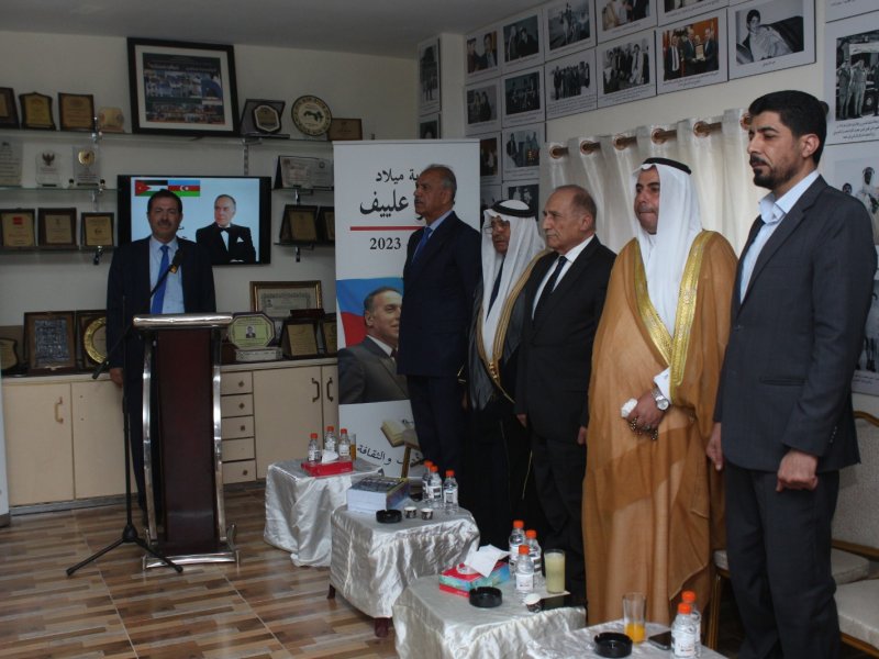 İordaniya paytaxtında Heydər Əliyevin 100 illiyi qeyd edilib  