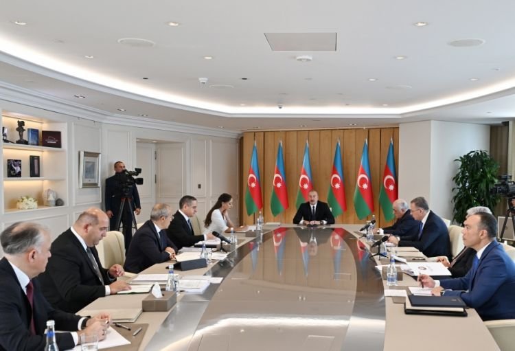 Prezident İlham Əliyev: İlin sonunadək Qarabağ və Şərqi Zəngəzura təqribən 12 milyard manat vəsaitin xərclənməsini təmin edəcəyik