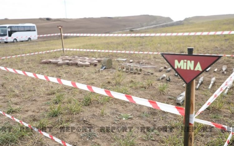 Azad edilmiş ərazilərdə ötən həftə 43 mina aşkarlanıb