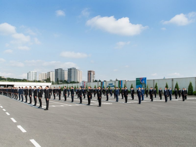 Daha 29 Vətən müharibəsi iştirakçısı polis orqanlarında xidmətə qəbul olunub