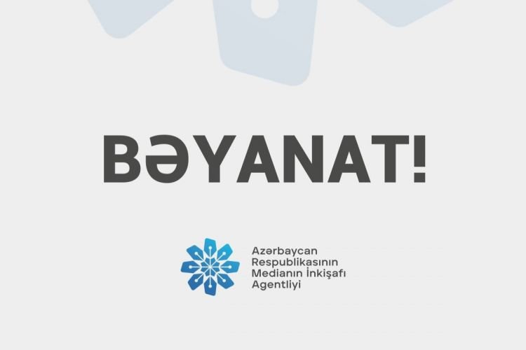 MEDİA Şuşa Qlobal Forumunun iştirakçılarına qarşı aparılan təhdid kampaniyası ilə bağlı bəyanat yayıb
