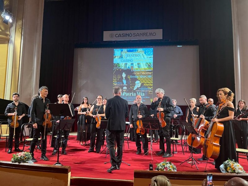 San-Remo şəhərində Heydər Əliyevə həsr olunmuş konsert təşkil edilib