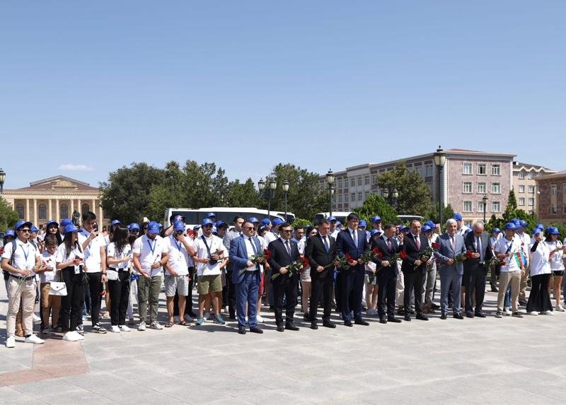 Naxçıvanda Diaspor Gənclərinin IV Yay Düşərgəsinin açılış mərasimi keçirilib