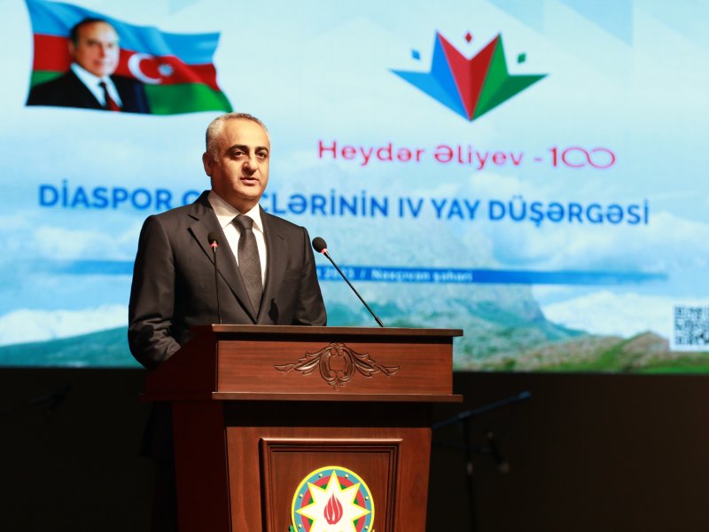 Naxçıvanda Diaspor Gənclərinin IV Yay Düşərgəsinin açılış mərasimi keçirilib