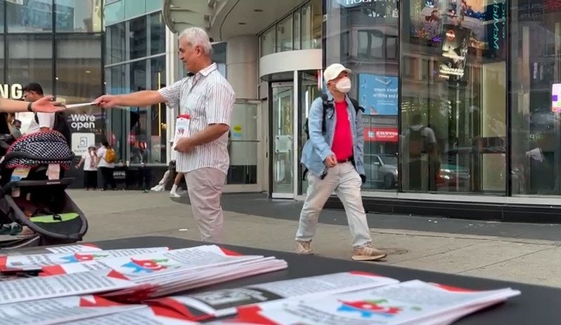 Toronto şəhərində Ermənistanın yolverilməz əməllərini ifşa edən məlumatlandırma aksiyası keçirilib