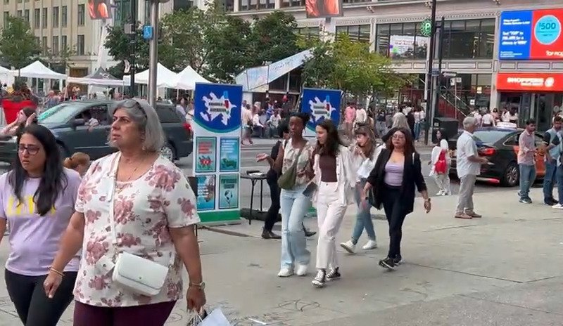 Toronto şəhərində Ermənistanın yolverilməz əməllərini ifşa edən məlumatlandırma aksiyası keçirilib
