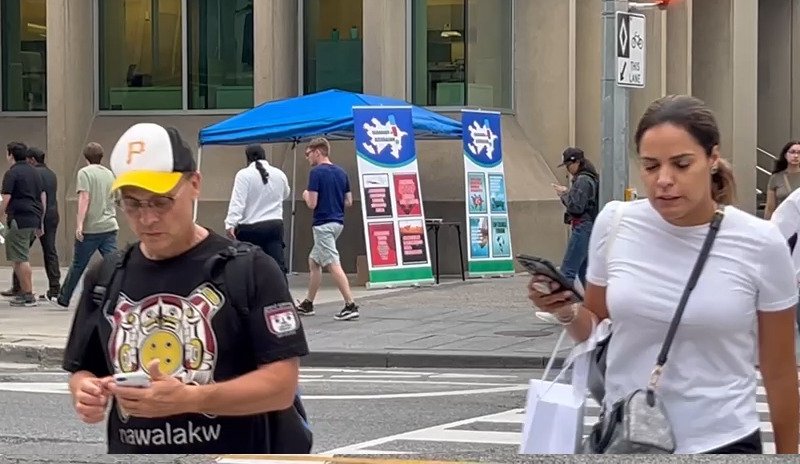 Toronto şəhərində Ermənistanın yolverilməz əməllərini ifşa edən məlumatlandırma aksiyası keçirilib