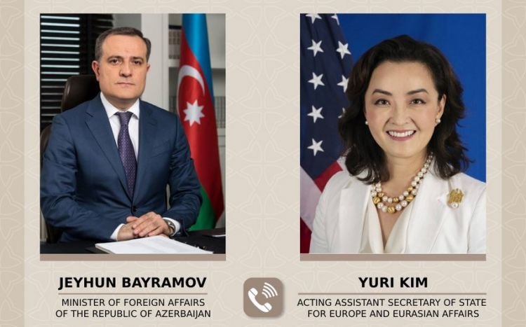 Ceyhun Bayramov ABŞ rəsmisi ilə Azərbaycan-Ermənistan normallaşma prosesini müzakirə edib