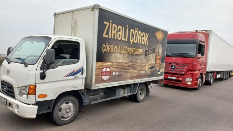 Azərbaycanın Mərkəzi hakimiyyəti Qarabağda yaşayan erməni əhaliyə ərzaq yükü göndərir