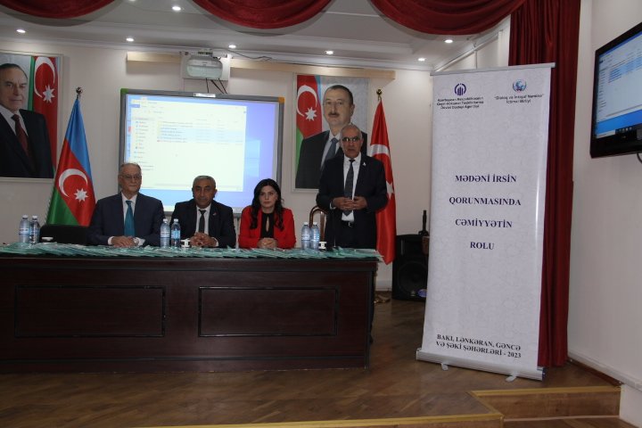 "Mədəni irsin qorunmasında cəmiyyətin rolu" adlı layihə uğurla yekunlaşdı.