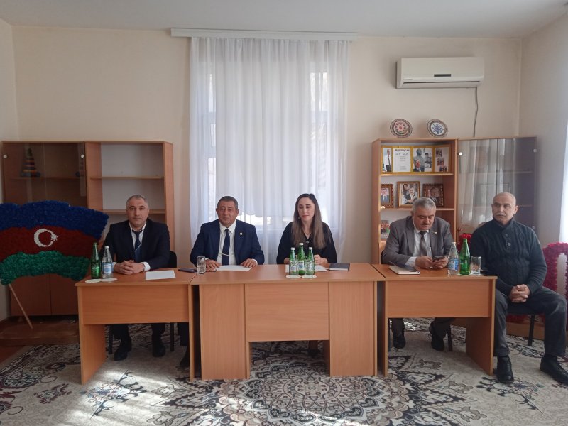 ATİAHİ Respublika Komitəsinin 21 noyabr 2023-cü il tarixli qərarına əsasən 2024-cü ildə ATİAHİ Nizami rayon komitəsinin üzvü təşkilatlarında hesabat-seçki yığıncaqların keçirilməsi-FOTO