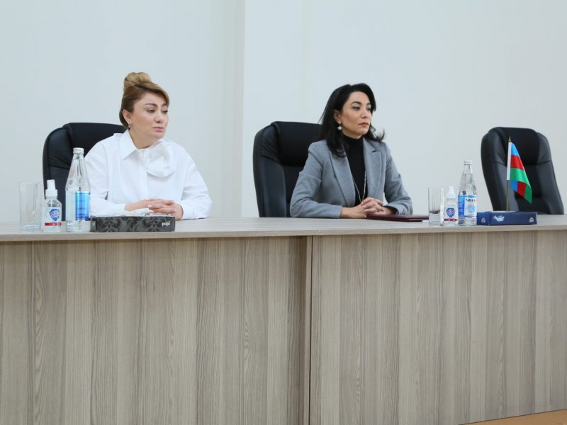 Ombudsman Səbinə Əliyeva Penitensiar Xidmətin Tərbiyə Müəssisəsində görüş keçirib
