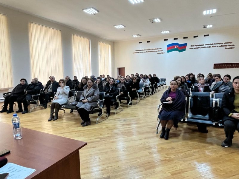 ATİAHİ Respublika Komitəsinin 21 noyabr 2023-cü il tarixli qərarına əsasən 2024-cü ildə ATİAHİ Nizami rayon komitəsinin üzvü təşkilatlarında hesabat-seçki yığıncaqların keçirilməsi-FOTO.