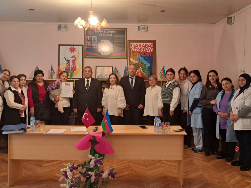 ATİAHİ Respublika Komitəsinin 21 noyabr 2023-cü il tarixli qərarına əsasən 2024-cü ildə ATİAHİ Nizami rayon komitəsinin üzvü təşkilatlarında hesabat-seçki yığıncaqların keçirilməsi-FOTO.