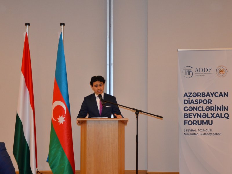 Budapeştdə Azərbaycan Diaspor Gənclərinin Beynəlxalq Forumu keçirilib
