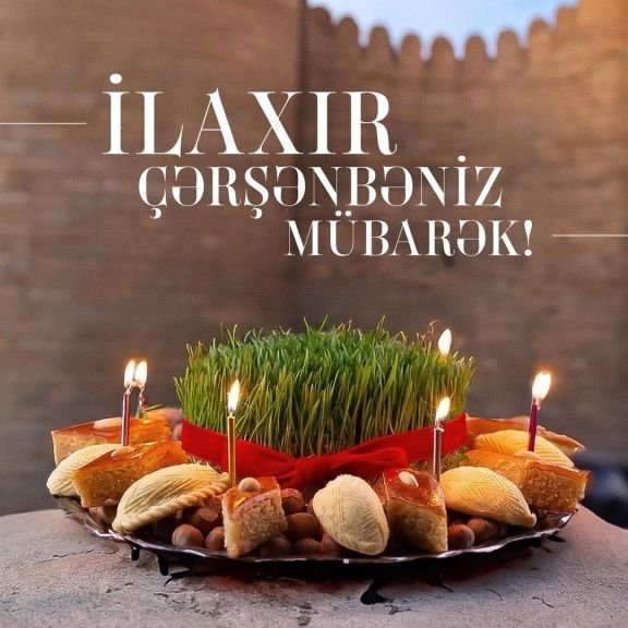 Mehriban Əliyeva İlaxır çərşənbə ilə bağlı paylaşım edib