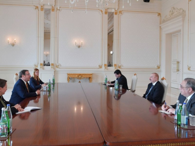 “Prezident İlham Əliyev BMT-nin İnkişaf Proqramının administratorunu qəbul edib