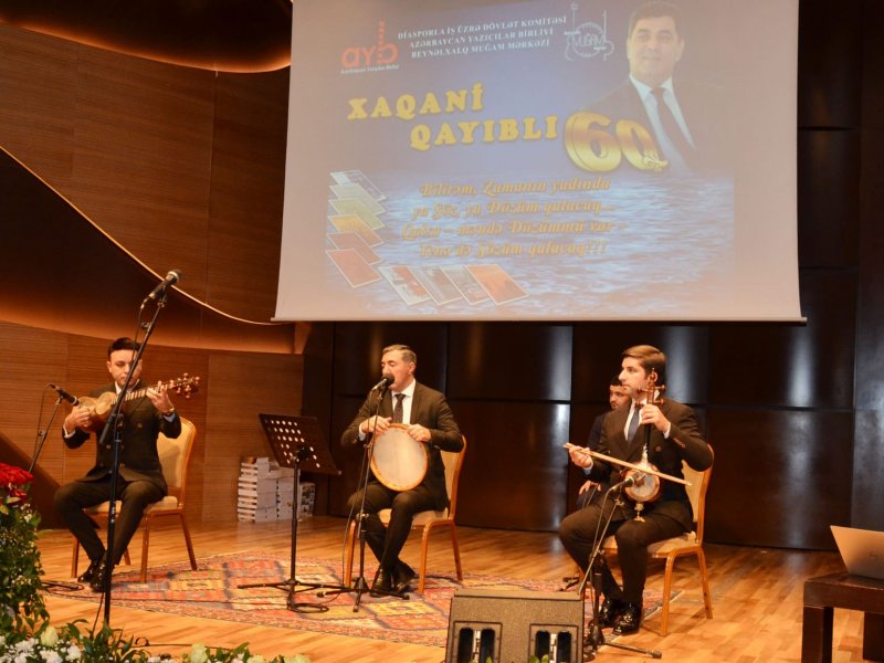 Xaqani  Qayıblının 60 illik yubileyi qeyd edilib