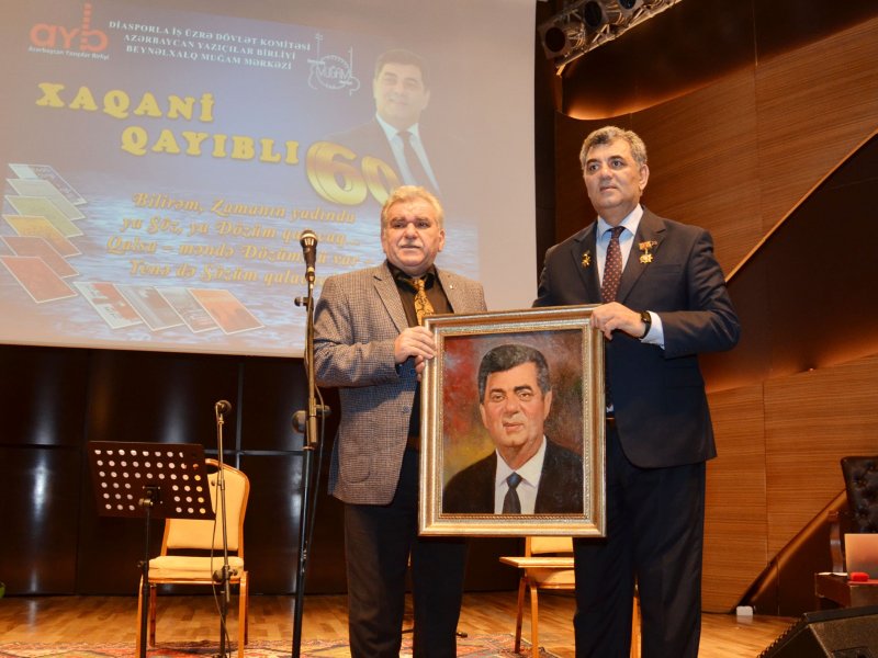 Xaqani  Qayıblının 60 illik yubileyi qeyd edilib