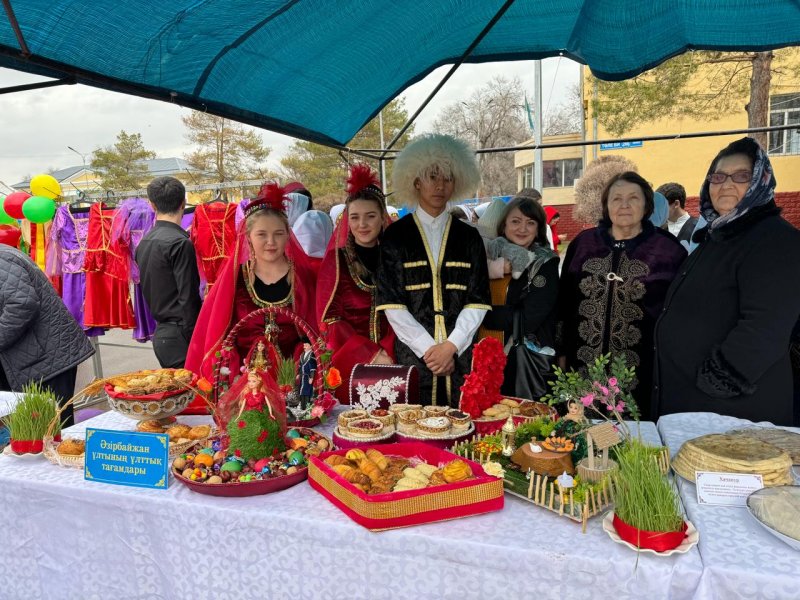 Qazaxıstanda yaşayan soydaşlarımız Novruz bayramını geniş qeyd ediblər