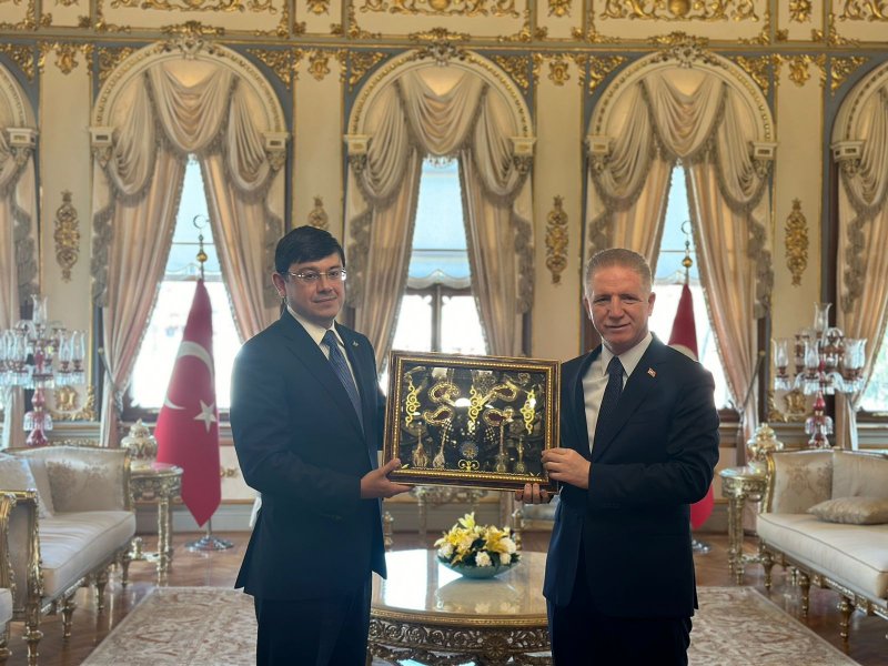 Председатель Государственного комитета встретился с губернатором Стамбула 