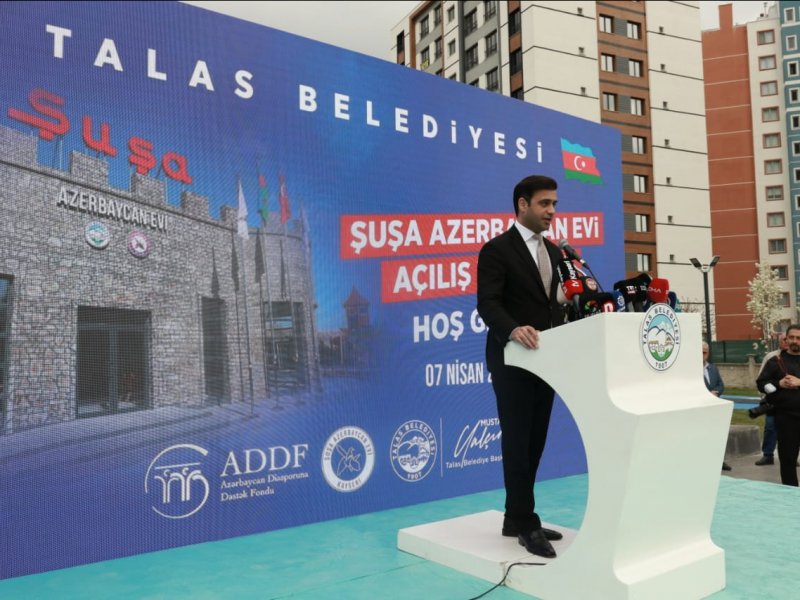 Türkiyənin Kayseri şəhərində Şuşa Azərbaycan Evinin açılış mərasimi keçirilib