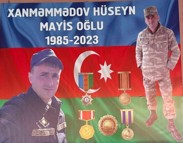 ŞƏHİD HÜSEYN XANMƏMMƏDOV İŞĞAL ALTINDA OLAN SONUNCU ƏRAZİLƏRİMİZİ AZAD EDƏNLƏRDƏNDİR-FOTO-VİDEO.