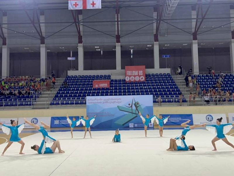 Gürcüstan Azərbaycanlılarının İnteqrasiya Mərkəzinin tələbələri beynəlxalq gimnastika festivalına qatılıb